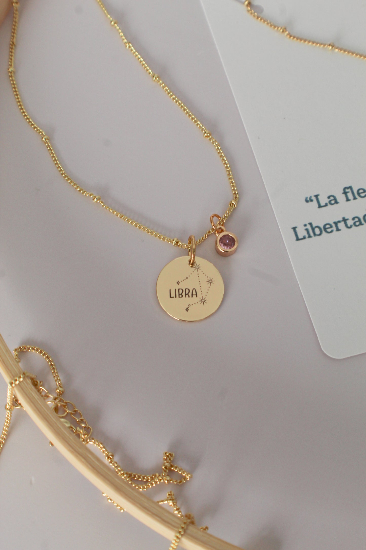 Charm Zodiacal with Heart Birthstone Charm - Connect with your Energy