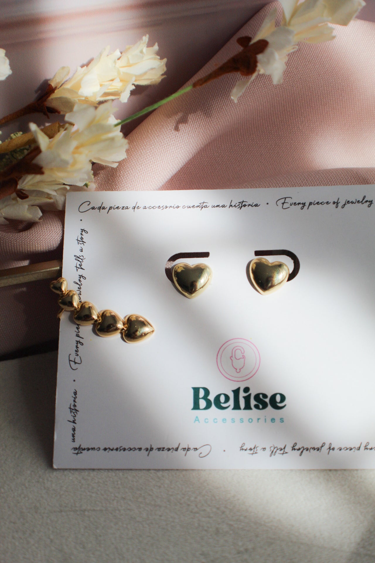 Heart Set - Earrings & Ear Cuff