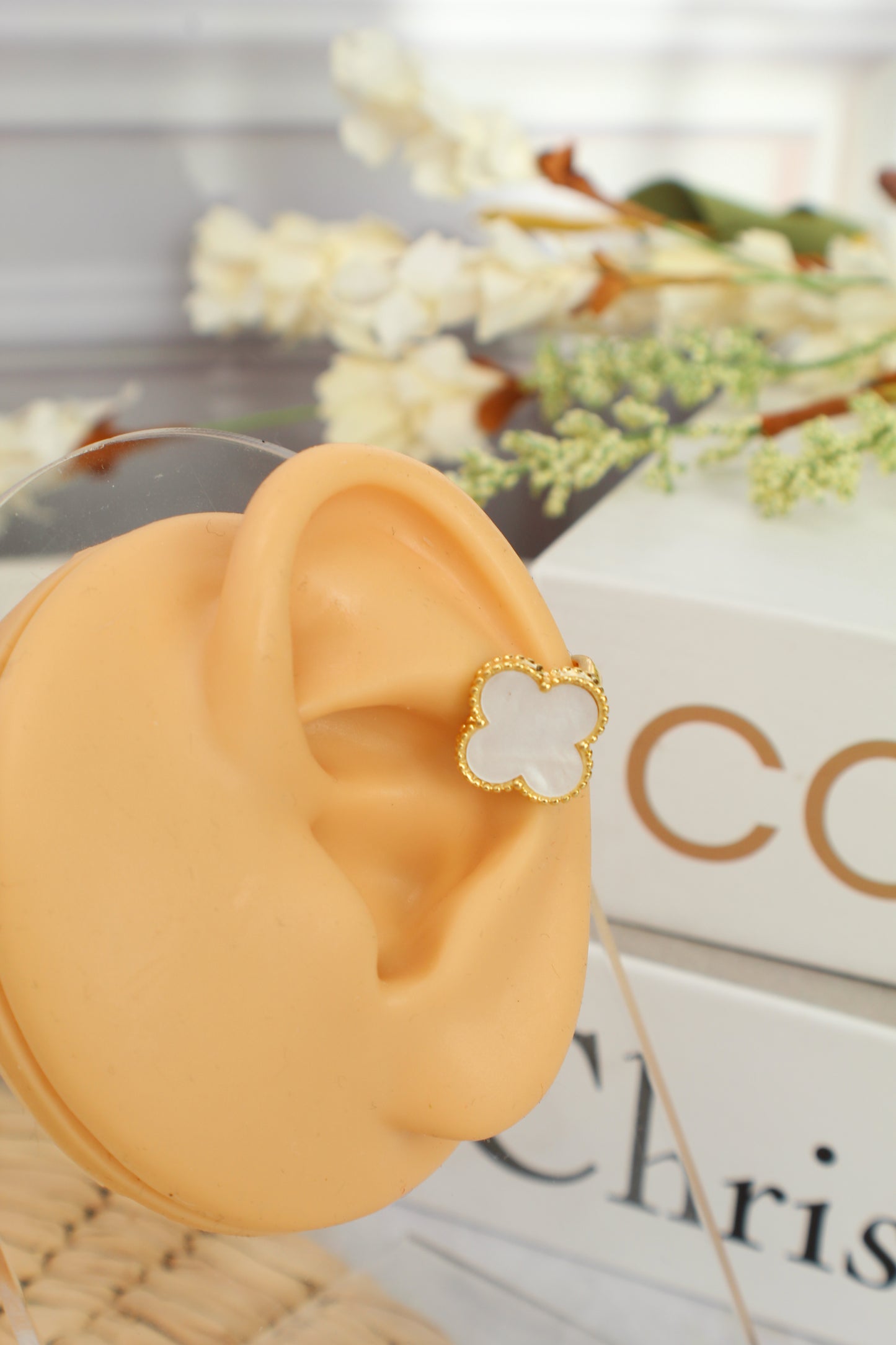 Trébol de madreperla - Ear Cuff