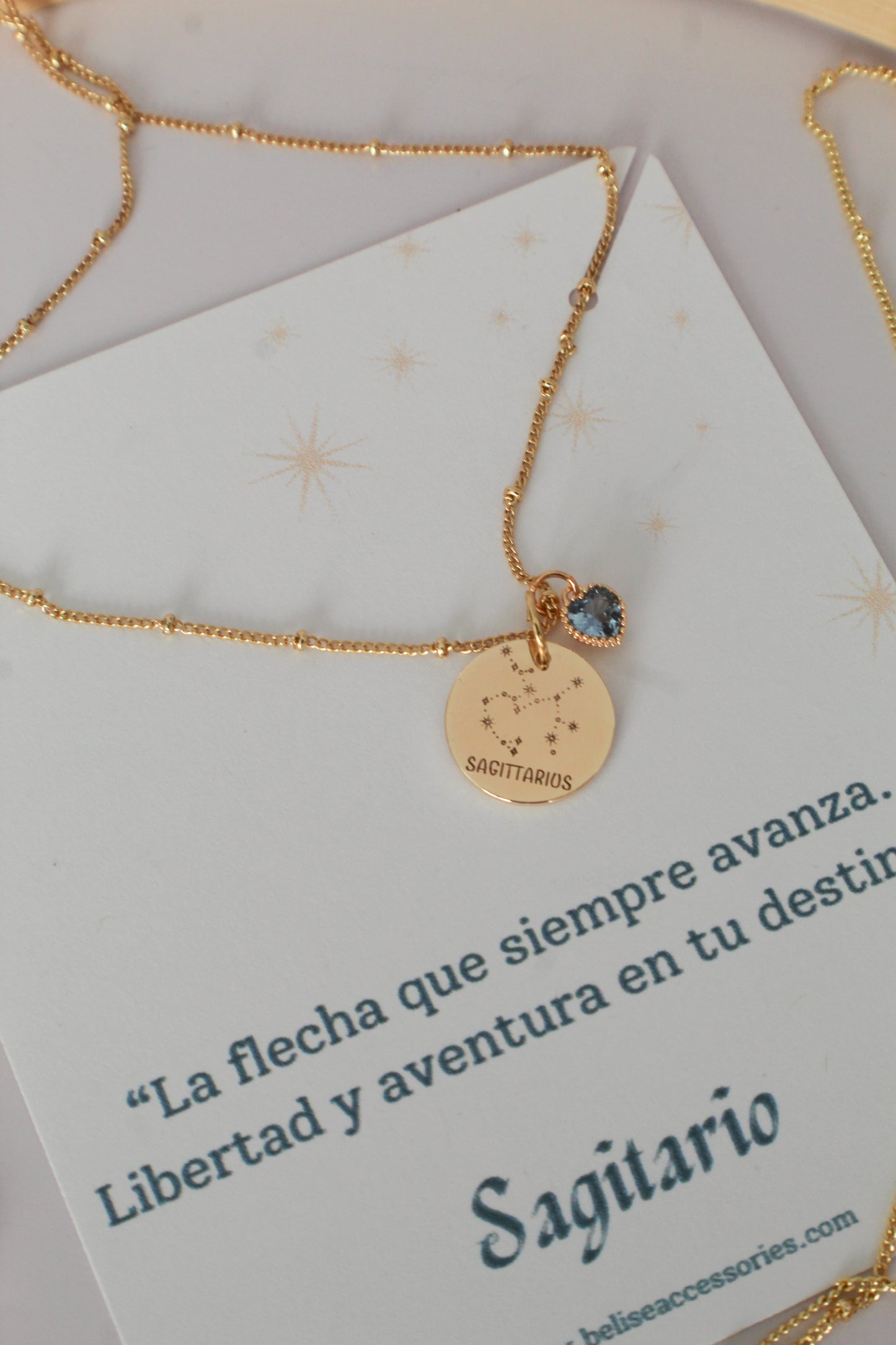 Charm Zodiacal with Heart Birthstone Charm - Connect with your Energy