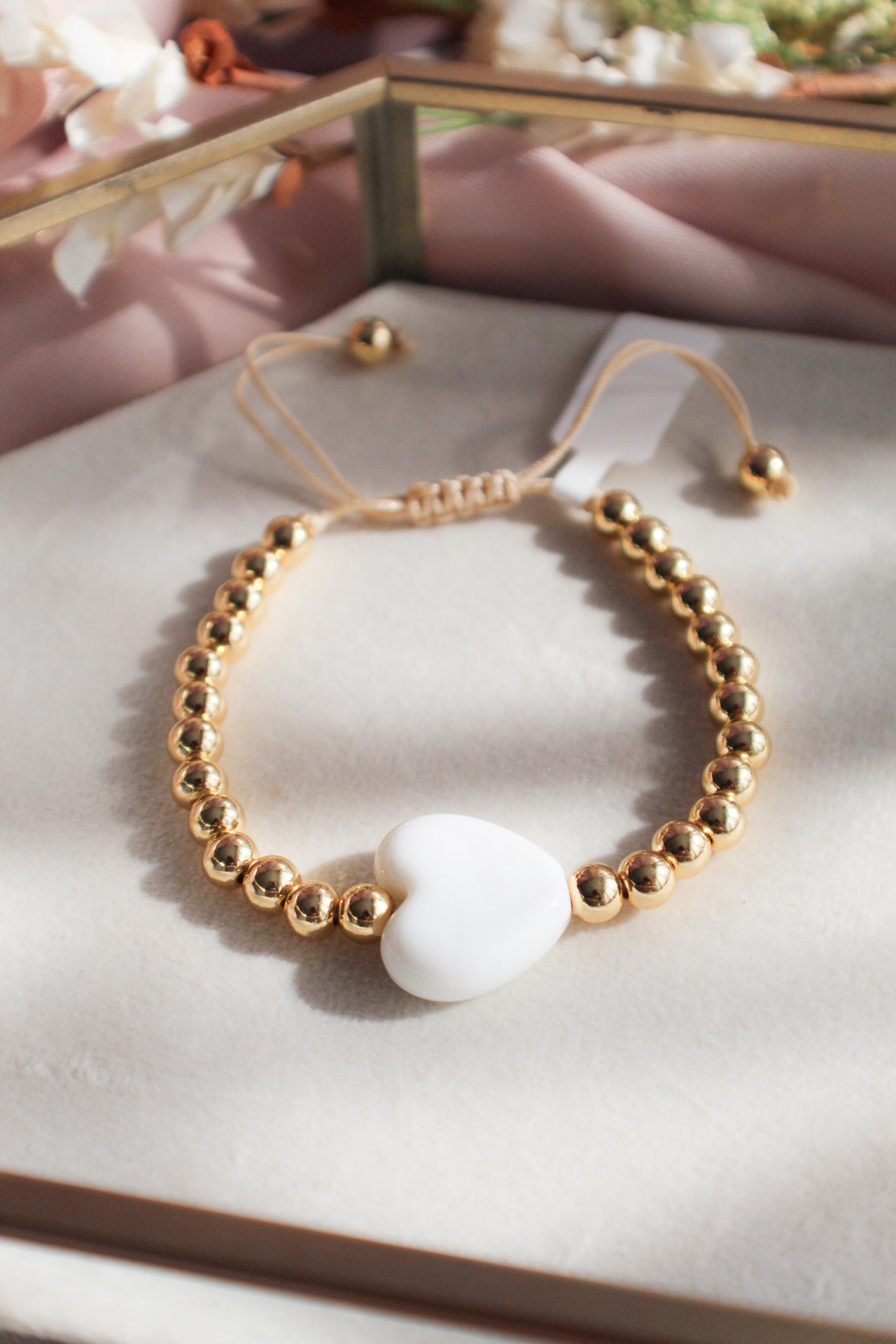Pulsera de corazón de amor