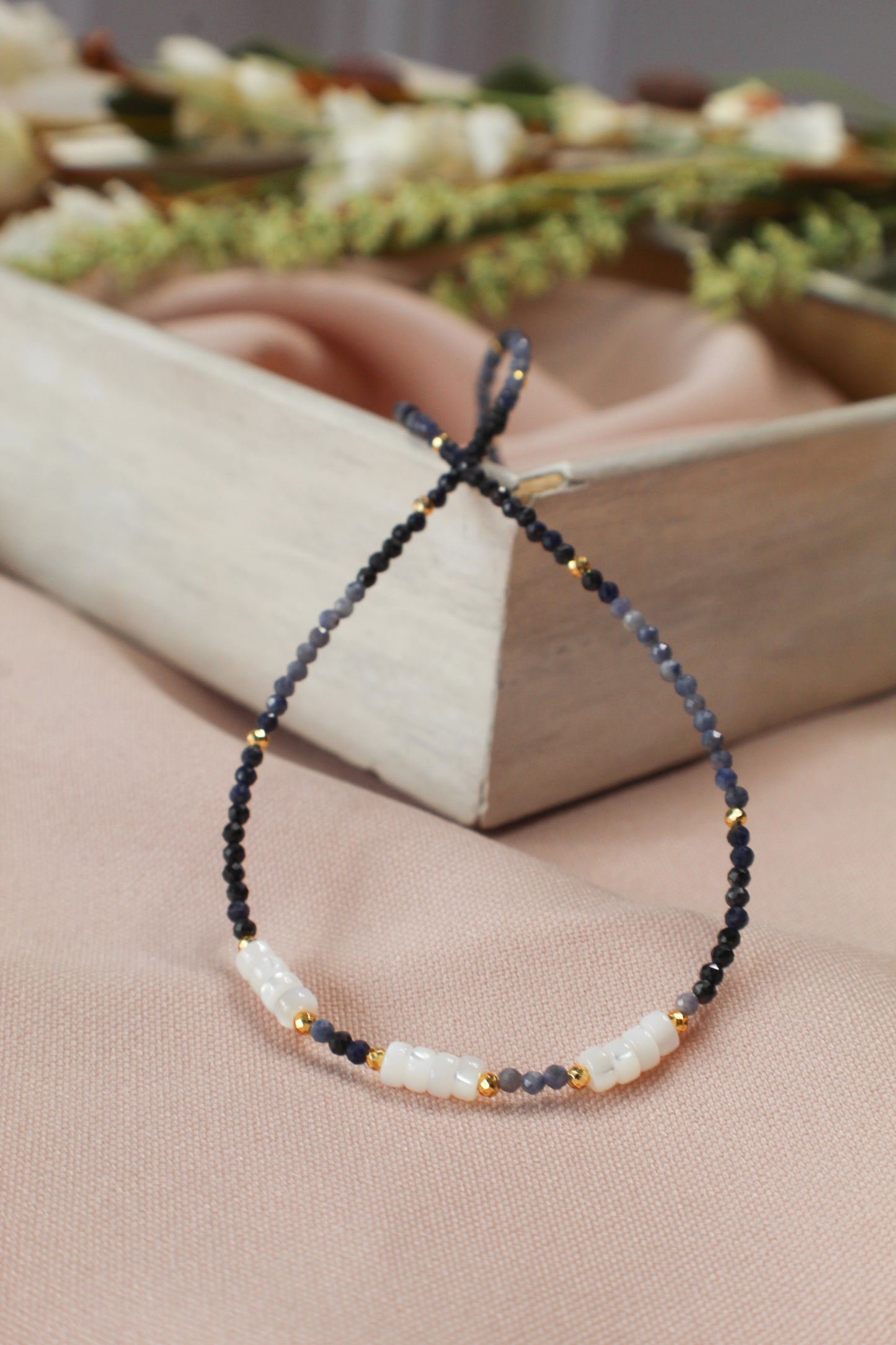 Modern Sapphire Necklace