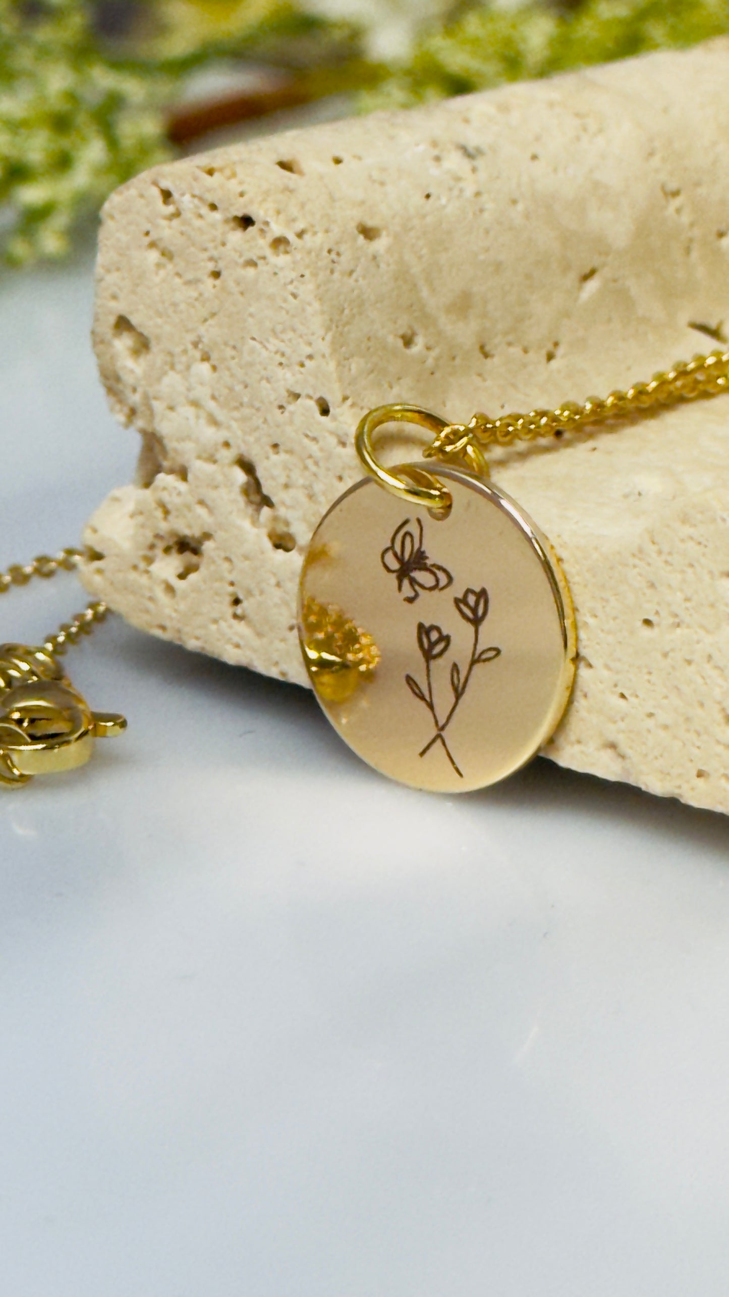 Meaningful Engravings Chain with Tag Necklace