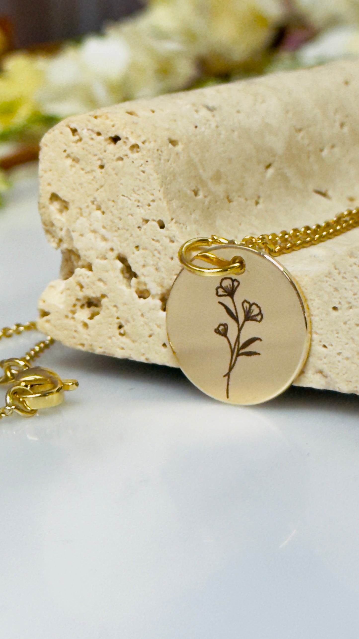 Meaningful Engravings Chain with Tag Necklace