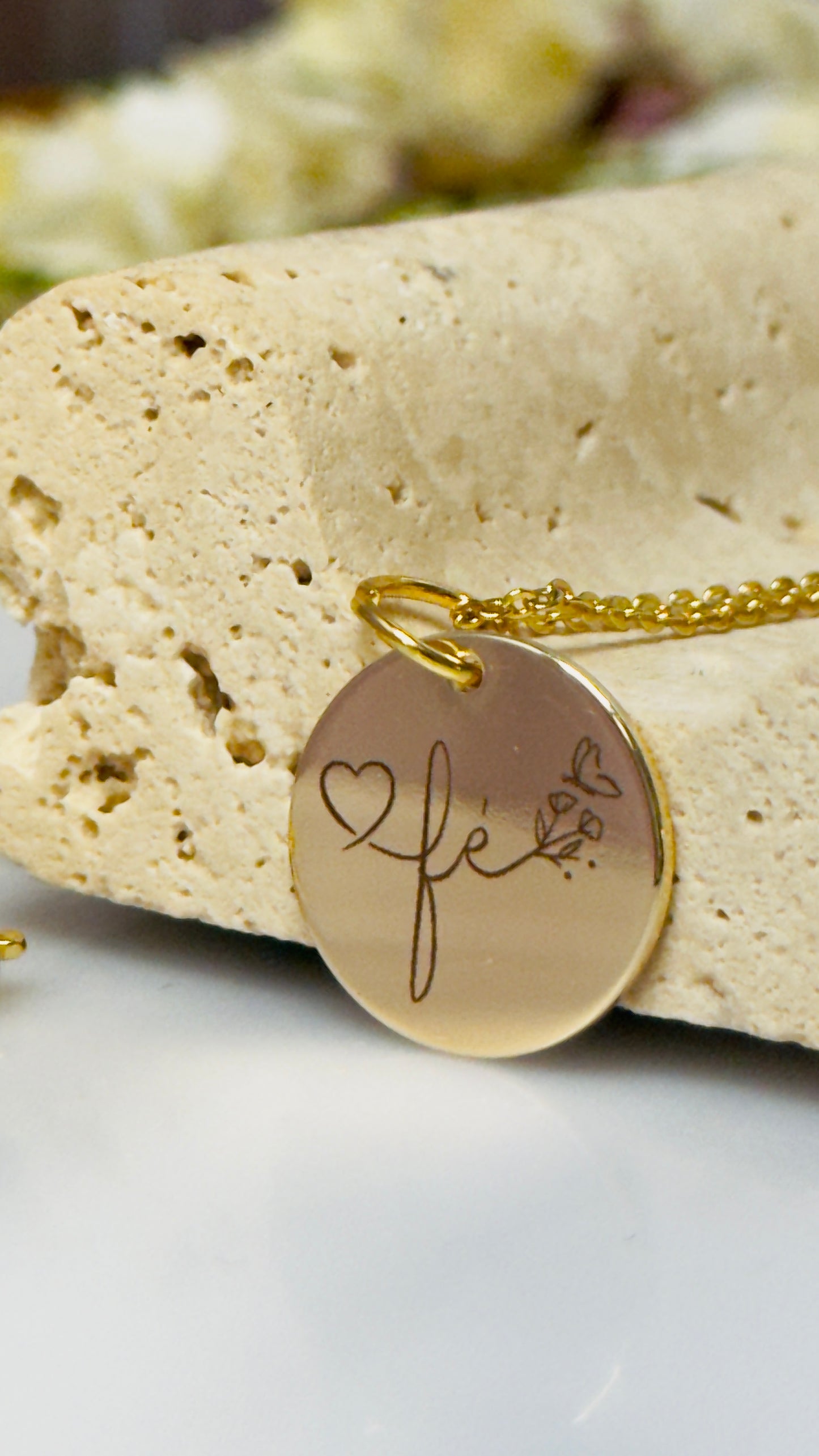 Meaningful Engravings Chain with Tag Necklace