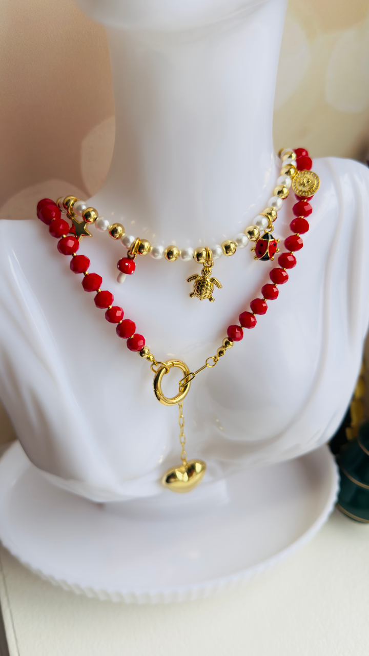 Collar de amor festivo