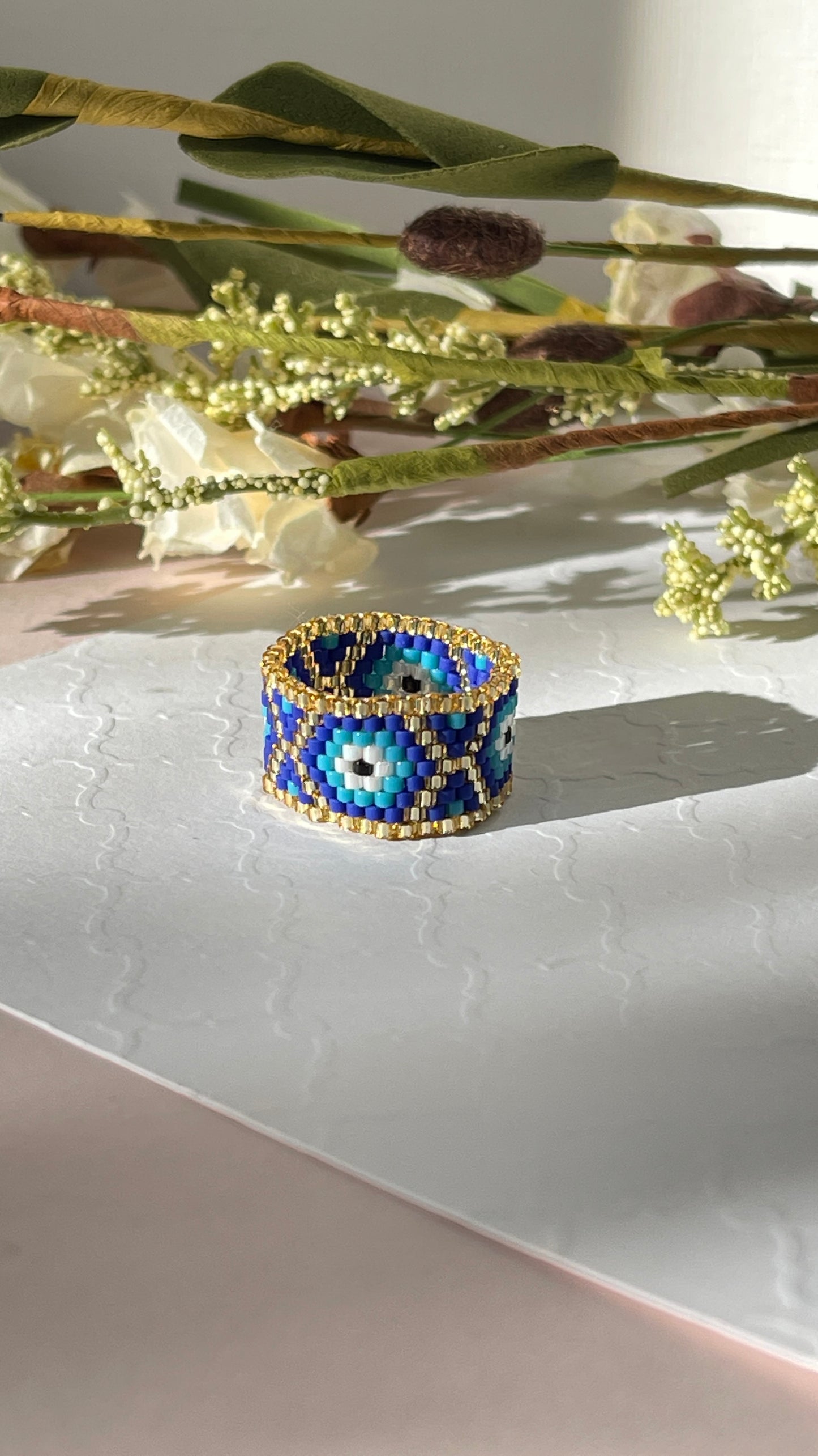 Evil eye Ring - Good Energy Ring