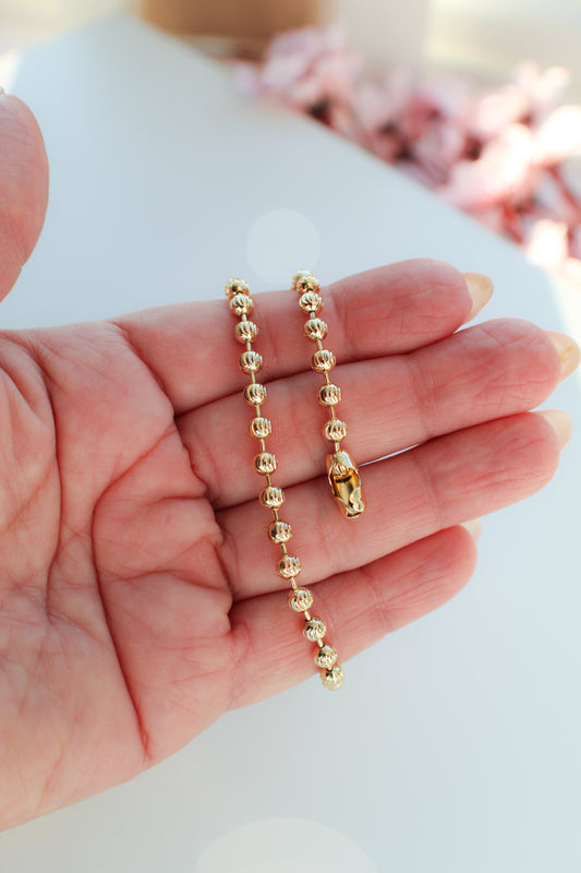 Beaded Chain 4mm (Charmanía)