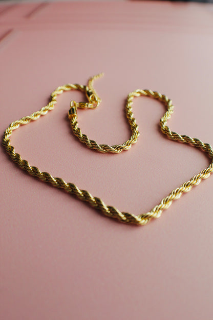 Rope Chain (Thick) – Cadena tipo Lazo Gruesa