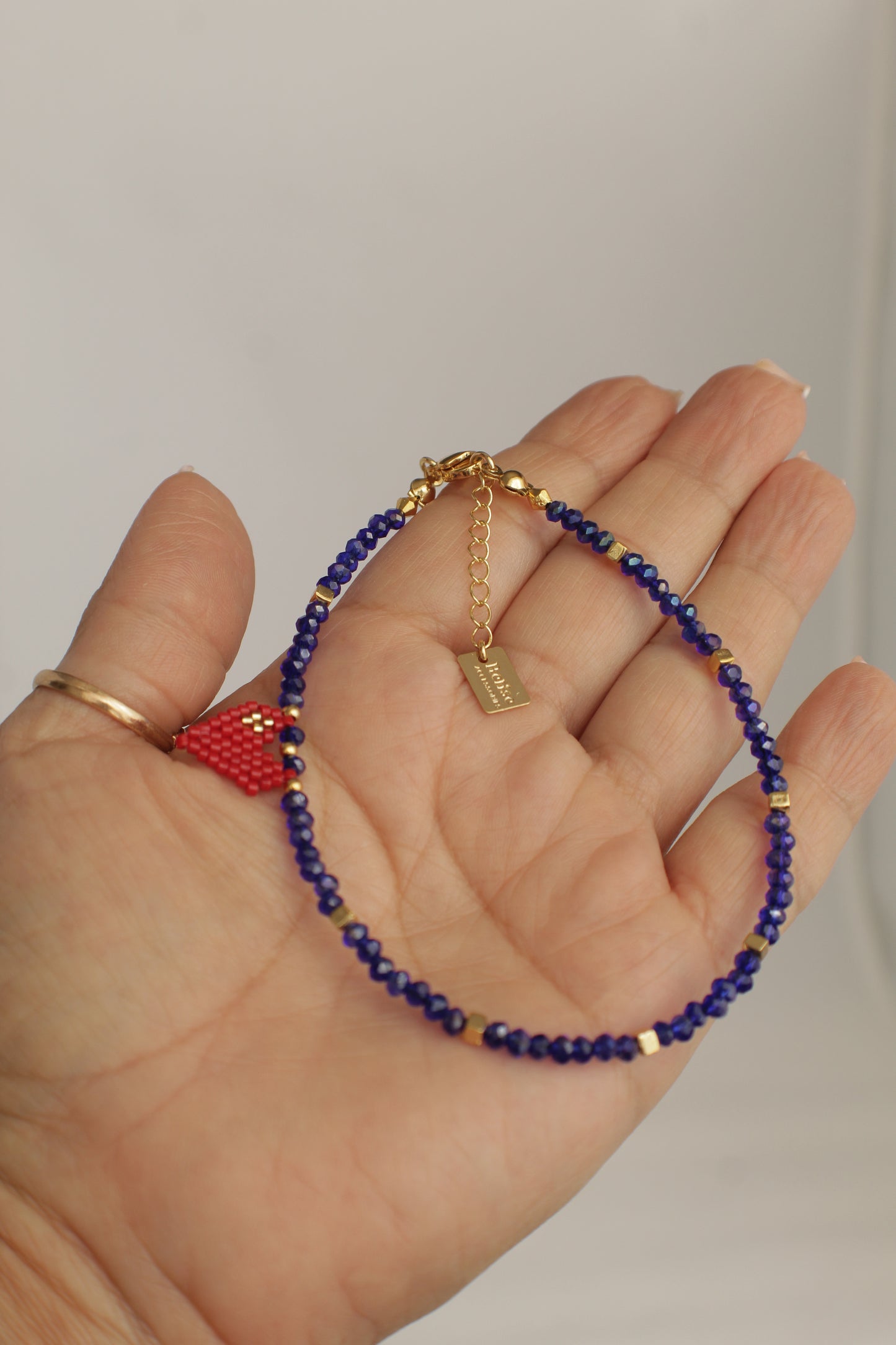Bahia Crystal Anklet with Charm