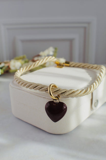 Collar Corazón de Seda