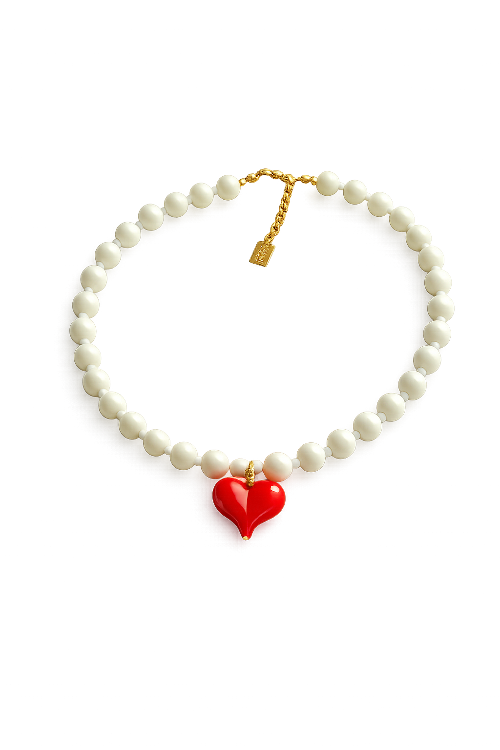 Scarlet Ivory Necklace