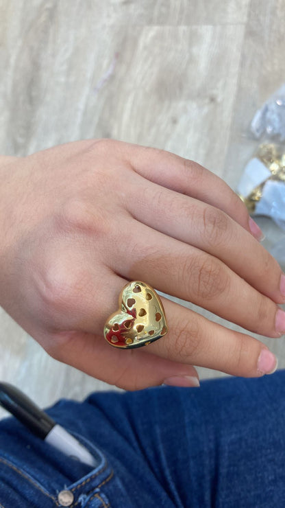 Anillos Variedad Rodio - Ajustables