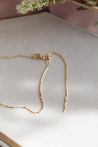 Conjunto de collar y pendientes con cadena de cerezas