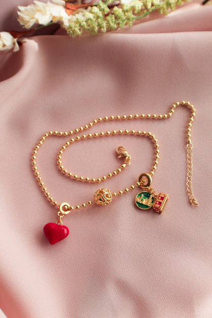 Collar con dijes de Londres