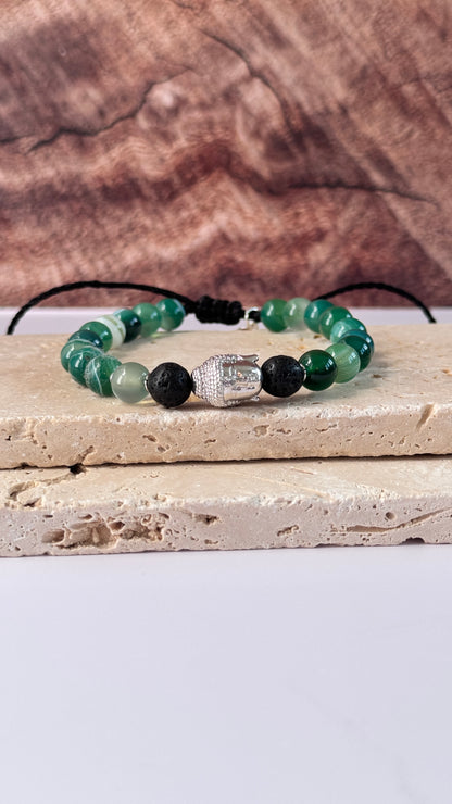 Pulsera de aventurina para él