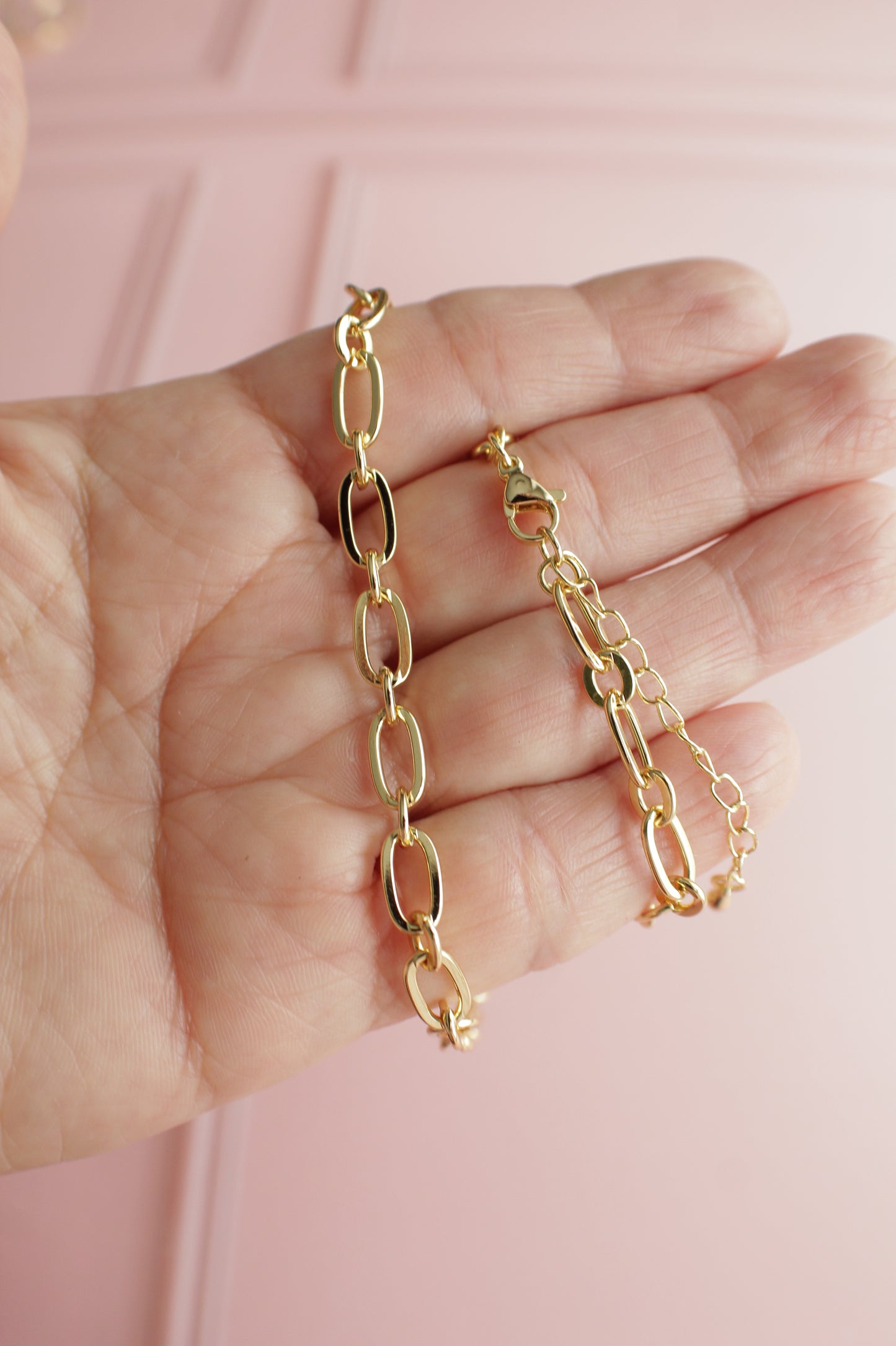 Paperclip Chain – Clip (Long Oval Links) Cadena Clip