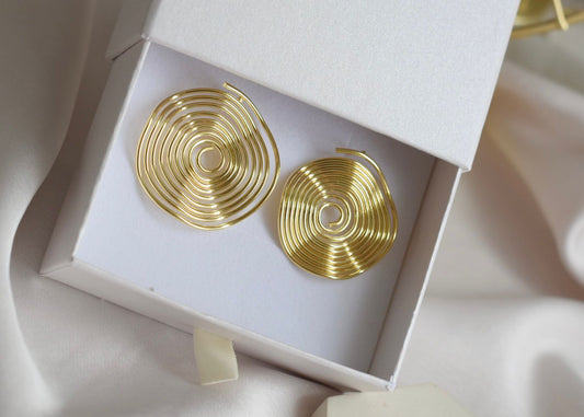 Spiral Design Earring