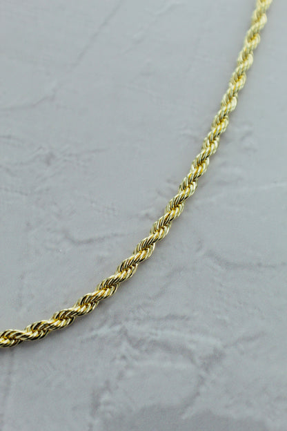 Rope Chain (Thick) – Cadena tipo Lazo Gruesa
