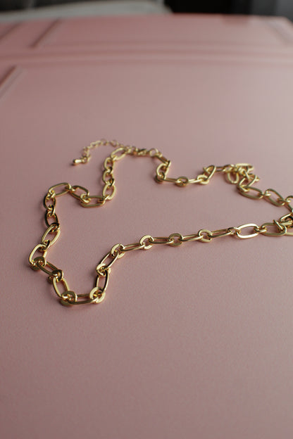 Paperclip Chain – Clip (Long Oval Links) Cadena Clip
