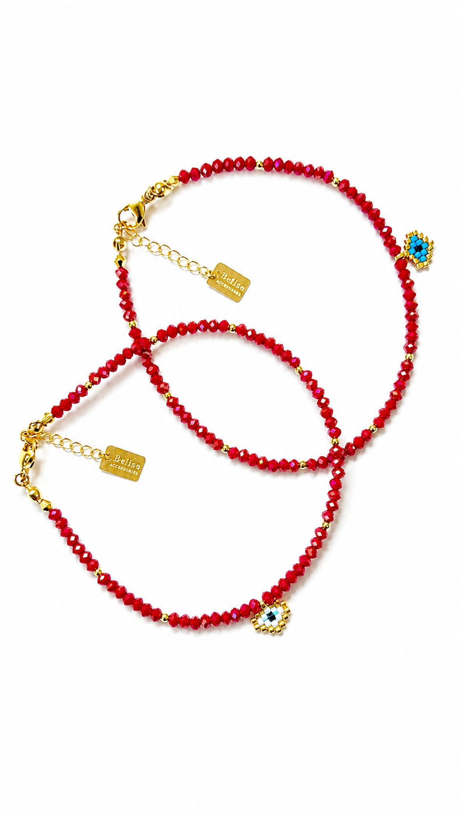Bahia Crystal Anklet with Charm