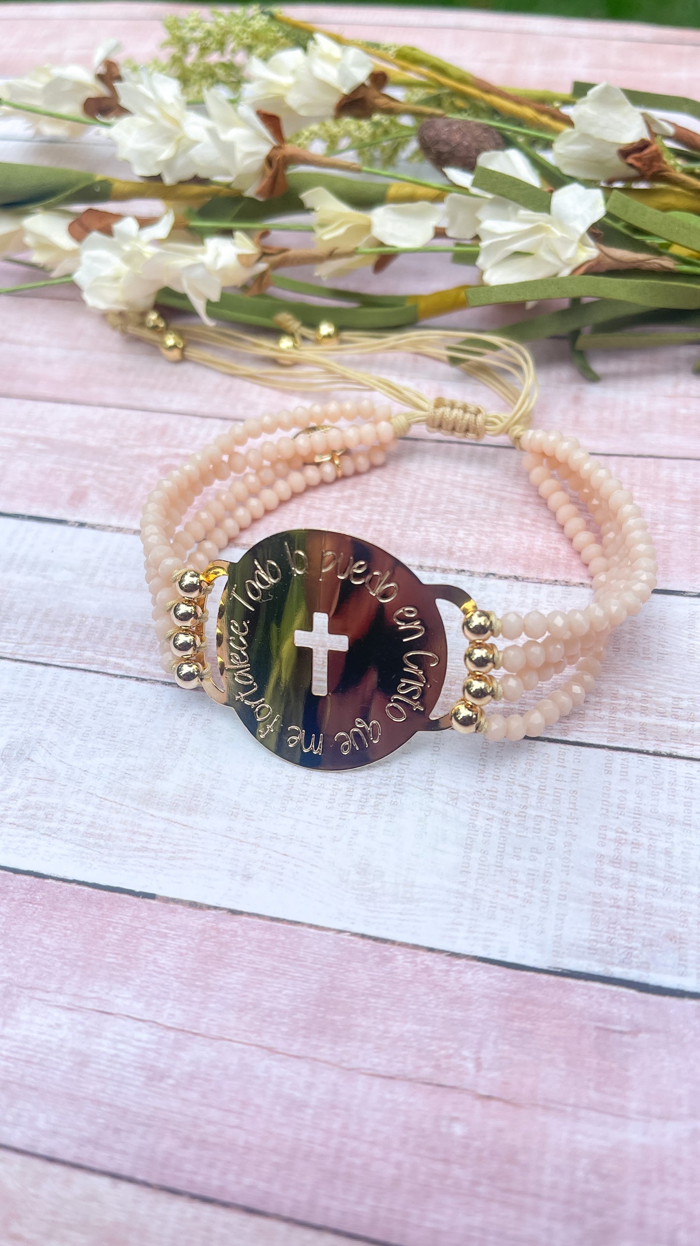 Todo lo puedo en Cristo - Pulsera