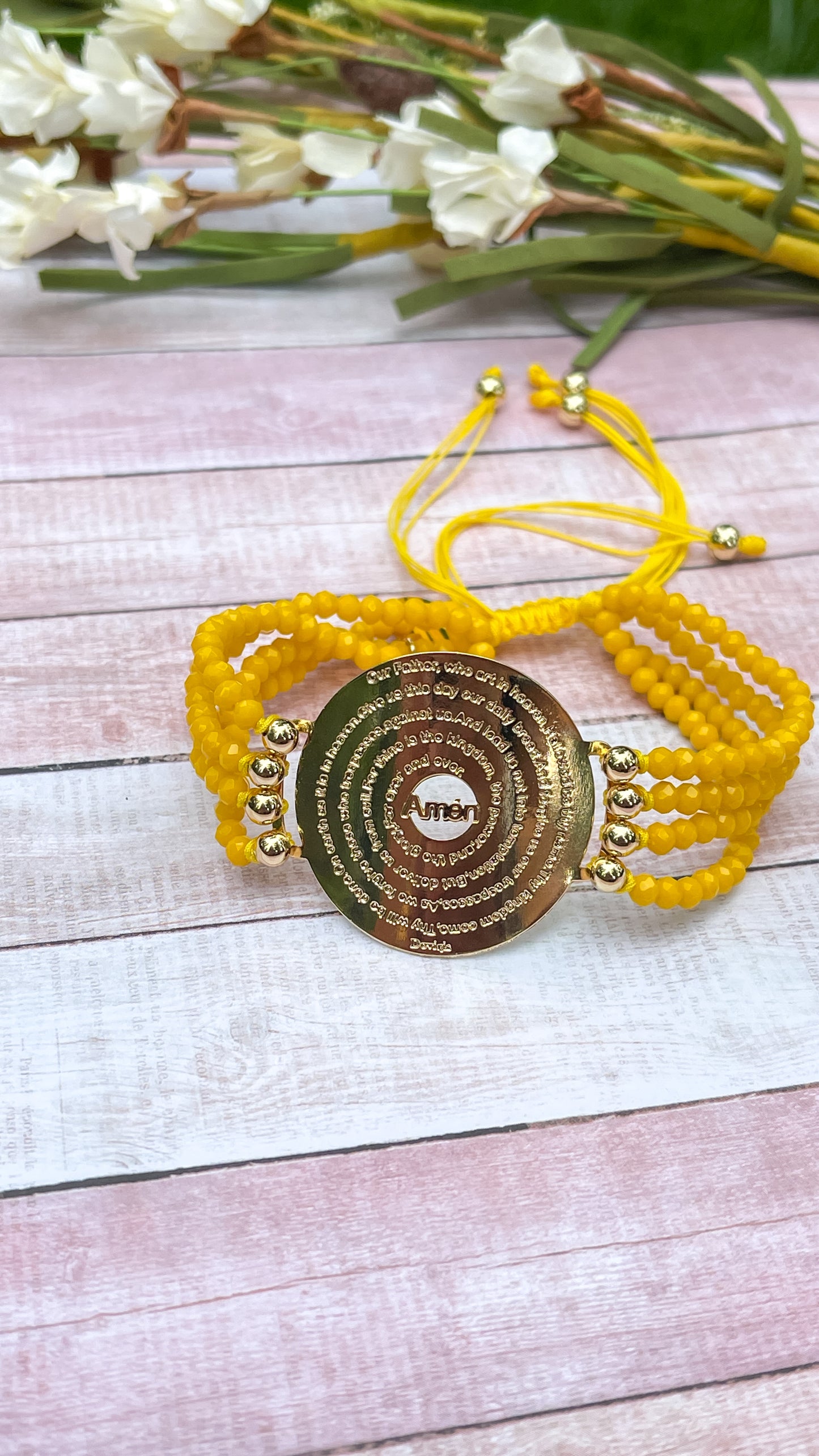 Pulsera Oración del Padre Nuestro
