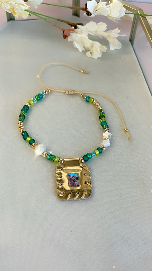 Pulsera Aria con escapulario