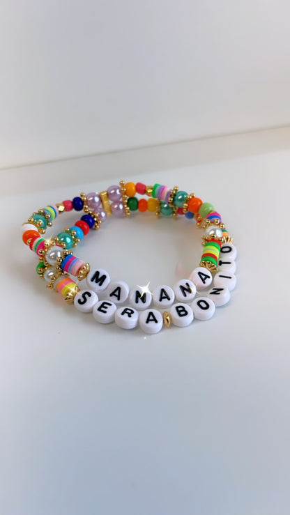 Mañana Será Bonito - Elástico - Pulsera